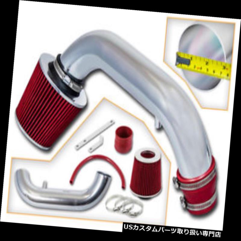 エアインテーク インナーダクト 95-99プリマスダッジネオン2.0L用RAMエアインテークキット+レッドフィルター RAM AIR INTAKE KIT + RED FILTER FOR 95-99 Plymouth Dodge Neon 2.0L