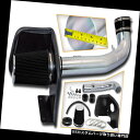 エアインテーク インナーダクト 冷風吸気ブラック+ヒートシールド09-13シルバラード1500 4.8L 5.3L 6.0L 6.2L Cold Air Int...