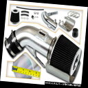 エアインテーク インナーダクト 09-17日産マキシマ3.5L V6 DOHC用レーシングエアインテークキット+シールドブラックフィルター Racing Air...