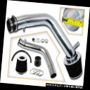 エアインテーク インナーダクト 2004-2008 Acura TL 3.2L 3.5L V6用ブラックレーシングコールドエアインテークキット+フィルター BL...