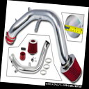 エアインテーク インナーダクト ACURA 04-08 TSX 2.4L L4 i-VTEC用の赤く冷たい吸気システム ドライフィルター RED COLD AIR INTAKE SYSTEM DRY Filter For ACURA 04-08 TSX 2.4L L4 i-VTEC