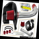 USエアインテーク インナーダクト 冷たい赤い空気取り入れ口キット+ GMC 15-19 Yukon XL 5.3L 6.2L V8のための熱シールド Cold...
