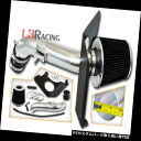 USエアインテーク インナーダクト 冷熱シールドエアインテークキット+ 13 14 15 16 17アコード2.4L L4用ブラックフィルター Cold Hea...
