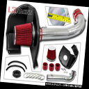 USエアインテーク インナーダクト 15-19のキャデラックのエスカレード6.2L V8のための冷たい赤い空気取り入れ口のキット+熱シールド Cold RED ...
