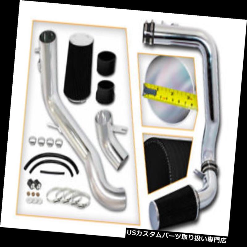 USエアインテーク インナーダクト 08-12 HONDA Accord / Crossto用ブラックコールドエアインテークキット+ドライフィルター ur 3.5L V6 BLACK COLD AIR INTAKE KIT+DRY FILTER FOR 08-12 HONDA Accord/Crosstour 3.5L V6