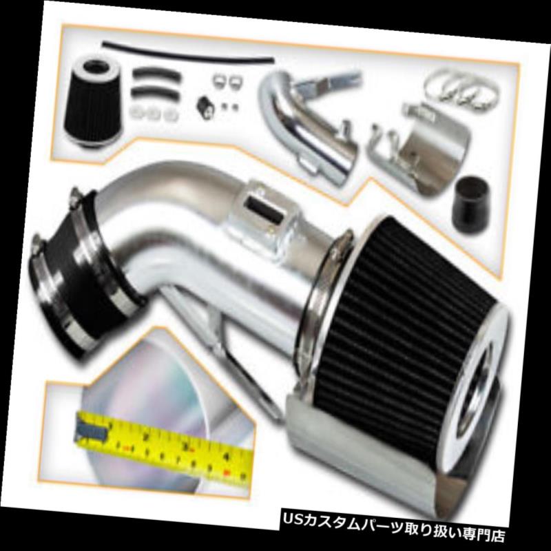 USエアインテーク インナーダクト 09-17日産マキシマ3.5L V6用スポーツエアインテークインテークキット+ブラックフィルター Sport Air Induction Intake Kit + BLACK Filter for 09-17 Nissan Maxima 3.5L V6