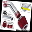 USエアインテーク インナーダクト 03-06日産350Z 3.5 V6 Z33フェアレディクーペ用RAMエアインテークキット+レッドフィルター RAM AIR...