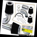 エアインテーク インナーダクト FOR FOR 1988-1995 F150 5.0L 5.8L V8用レーシングエアインテークキット+ブラックフィルターMAF...