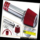 エアインテーク インナーダクト ショートラムエアインテークキット+ 05-06ホンダオデッセイ3.5 V 6用REDフィルター Short Ram Air In...