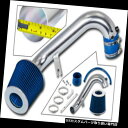 エアインテーク インナーダクト 01-05シビックDX / LX / EX 1.7L L4用スポーツエアインテークキット+ブルーコーンフィルター SPORT A...