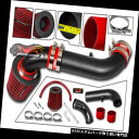 エアインテーク インナーダクト 00-02ダッジデュランゴダコタ3.7L 4.7L用マットエアインダクションインテーク+ドライフィルター MATTE AIR I...