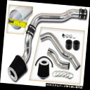 エアインテーク インナーダクト ホンダ88-91 CIVIC EX SI CRX Siのための黒い冷たい空気の導入のキットフィルター BLACK COLD AI...