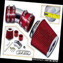 エアインテーク インナーダクト スポーツ用吸気キット+シボレー用赤フィルター06-08モンテカルロ3.5L 3.9L V6 SPORT AIR INTAKE K...