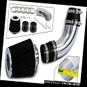 エアインテーク インナーダクト ショートラムエアインテークキット+ 99-03シボレートラッカー1.6L 2.0L L4用ブラックフィルター Short Ram...