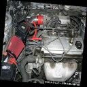 エアインテーク インナーダクト Ramエアインテークキット+ 94-98三菱ギャラン2.4L L4 SOHC用REDフィルター Ram Air Intake K...