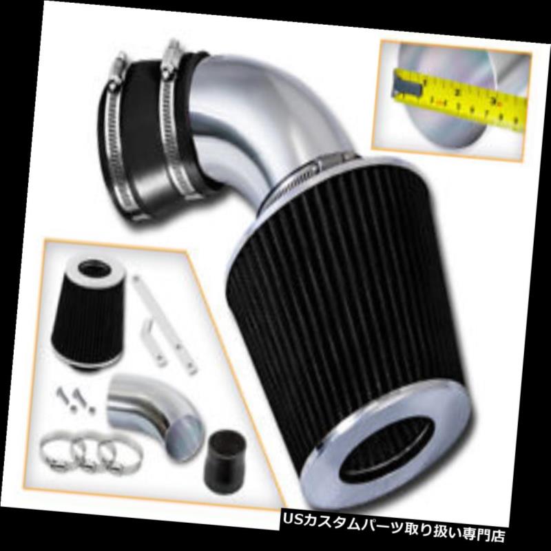 エアインテーク インナーダクト 97 - 00 BMW 528i 2.8L / 01 - 03 2.5L 3.0L用Ramエアインテークキット+ブラックドライフィルター Ram Air Intake Kit + Black Dry Filter For 97-00 BMW 528i 2.8L / 01-03 2.5L 3.0L
