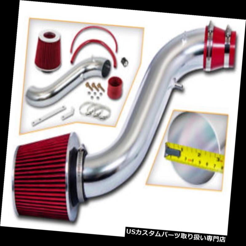 エアインテーク インナーダクト スポーツエアインテークキット+レッドドライフィルター90-93用Honda Accord 2.2L L4 DX LX EX SPORT AIR INTAKE KIT + RED DRY FILTER FOR 90-93 Honda Accord 2.2L L4 DX LX EX