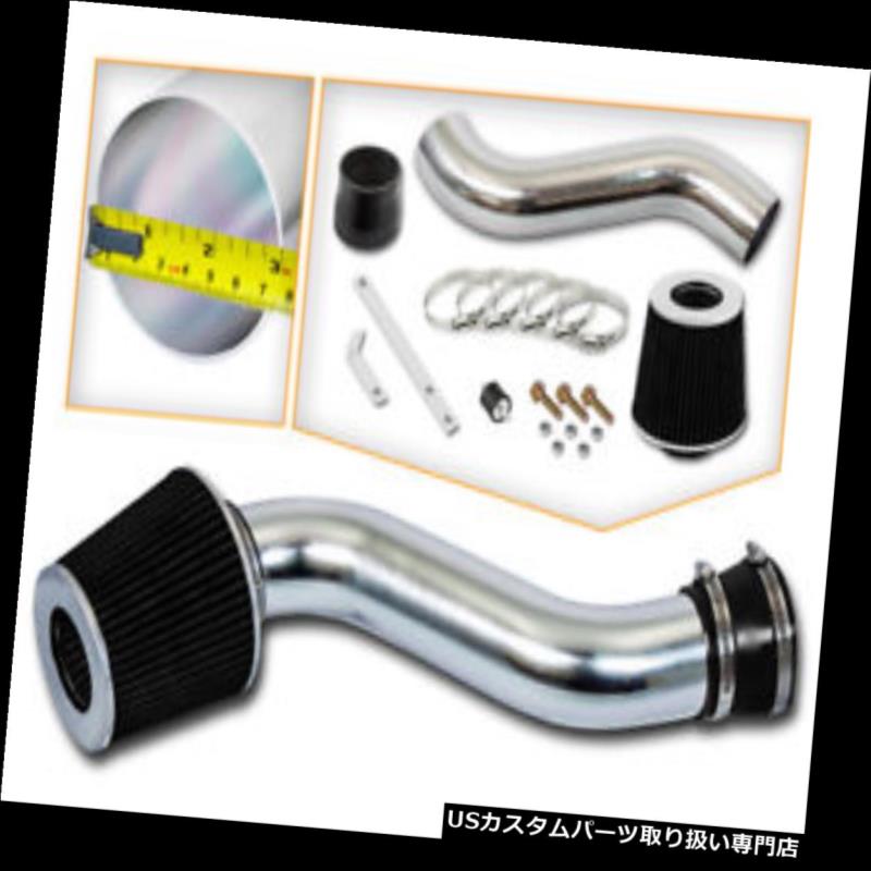エアインテーク インナーダクト スポーツエアインダクションインテークキット+ 97-02ジープラングラーTJ 2.5 L L 4用ブラックフィルター SPORT AIR Induction INTAKE KIT+ Black Filter For 97-02 Jeep Wrangler TJ 2.5L L4