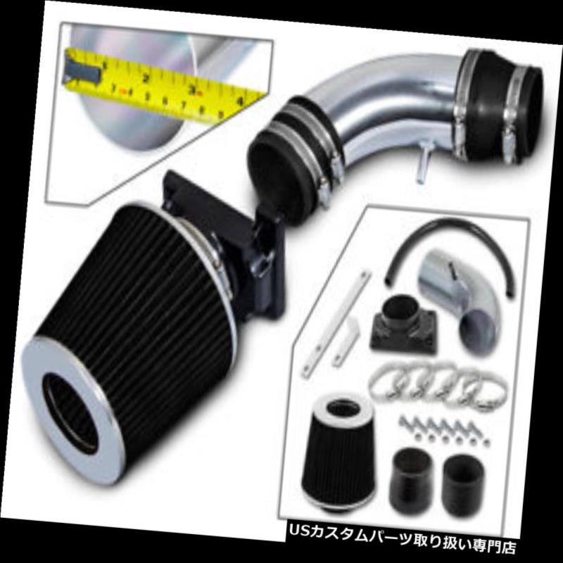 エアインテーク インナーダクト Ramエアインテークキット+ 94-98三菱ギャラン2.4L L4 SOHC用ブラックフィルター Ram Air Intake Kit + BLACK Filter For 94-98 Mitsubishi Galant 2.4L L4 SOHC