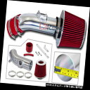 エアインテーク インナーダクト 10-12マツダ3 2.5Lポーランド配管用RAMエアインテークキット+レッドエアフィルター For 10-12 Mazda 3...