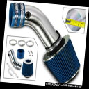 エアインテーク インナーダクト 90-94シボレールミナ3.1L V6ショートラムエアインテークキット+ブルーフィルター用 For 90-94 Chevrole...