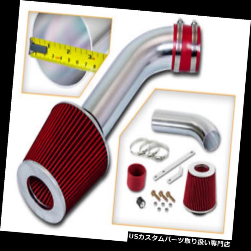 エアインテーク インナーダクト 97-03のためのスポーツの吸気+赤の乾燥フィルターDurango Dakota 3.2L ..