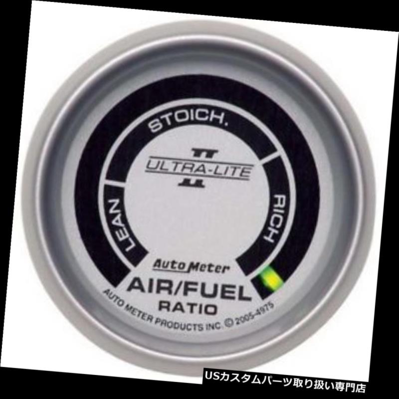 USタコメーター オートメーター4975 Ultra-Lite IIデジタル狭帯域AFRゲージ、2-1 / 16 Auto Meter 4975 Ultra-Lite II Digital Narrowband AFR Gauge, 2-1/16