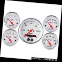 USタコメーター オートメーター1350北極白5ピースGPSゲージキット Auto Meter 1350 Arctic White 5 Piece GPS Gauge Kit