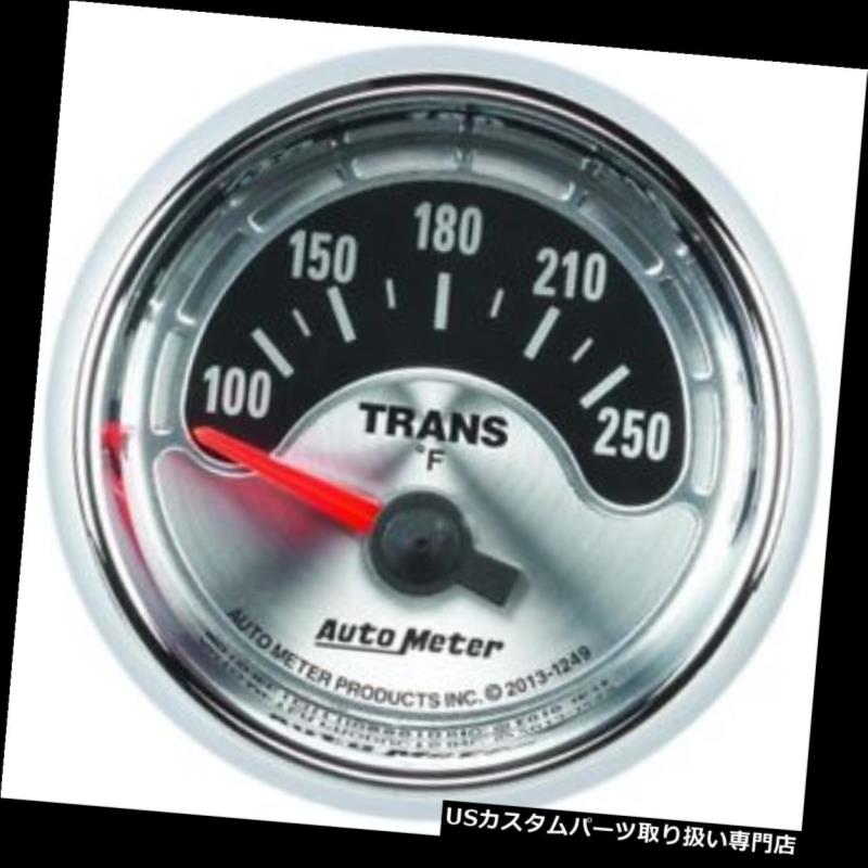 USタコメーター オートメーター1249アメリカンマッスルエアコアトランス温度計 Auto Meter 1249 American Muscle Air-Core Trans Temperature Gauge