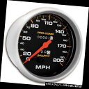 USタコメーター オートメーター5156 Pro-Compメカニカルスピードメーター、200 MPH、5インチ Auto Meter 5156 Pro-Comp...