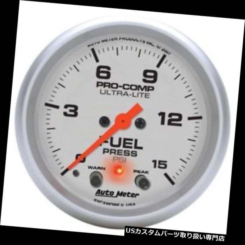 USタコメーター オートメーター4470超軽量デジタルステッパーモーター燃料プレゲージ Auto Meter 4470 Ultra-Lite Digital Stepper Motor Fuel Pres Gauge