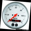 USタコメーター オートメーター1349北極白空芯GPSスピードメーターゲージ Auto Meter 1349 Arctic White Air-Core GPS Speedometer Gauge