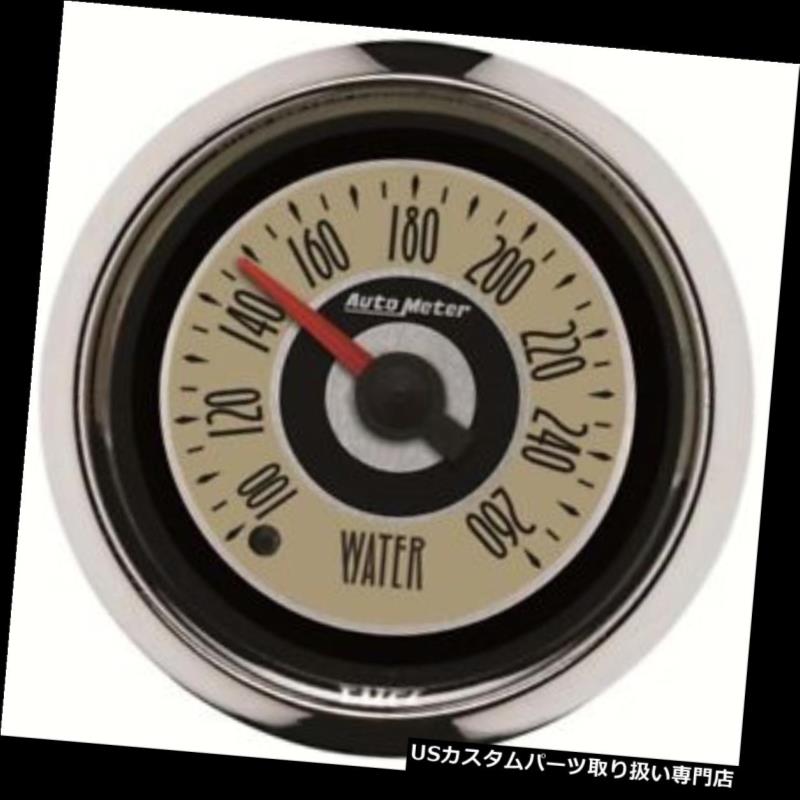 USタコメーター 自動メートル1155の巡洋艦のデジタルステッピングモーターの水温のゲージ Auto Meter 1155 Cruiser Digital Stepper Motor Water Temperature Gauge