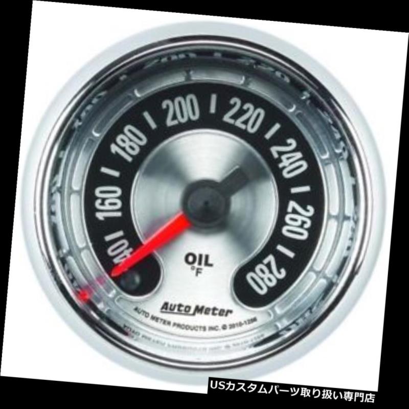 USタコメーター 自動メーター1256アメリカの筋肉デジタルステッパーモーターオイルPSIゲージ Auto Meter 1256 American Muscle Digital Stepper Motor Oil PSI Gauge