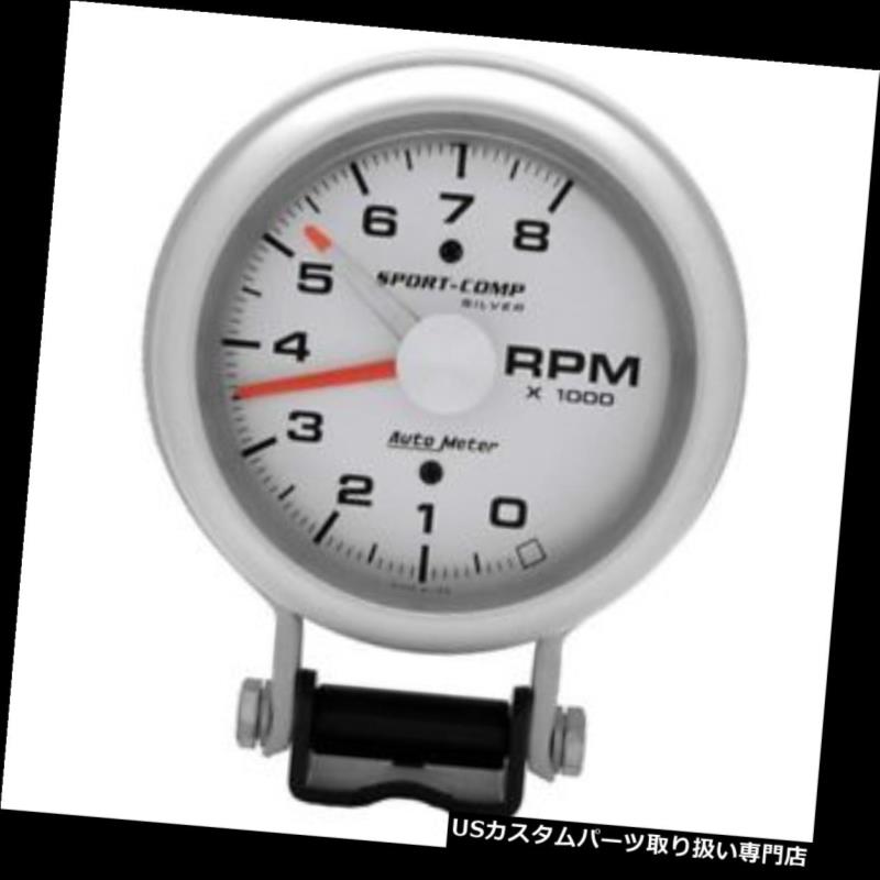 USタコメーター オートメーター3781ウルトラライト空芯ペデスタルタコート、8k RPM、3-3 / 4インチ Auto Meter 3781 Ultra-L...