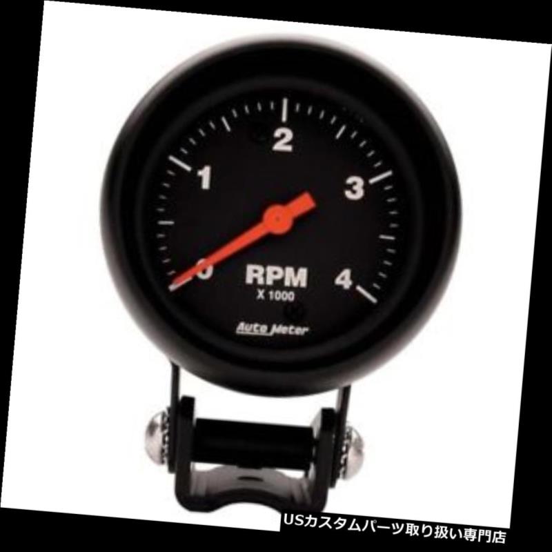 USタコメーター オートメーター2890 Zシリーズ空芯ペデスタルタコート、4k RPM、2-5 / 8インチ Auto Meter 2890 Z-Series...