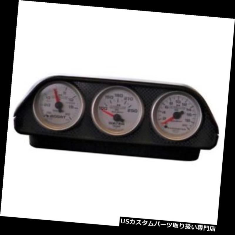 Auto Meter 5288 Universal Triple Gauge Dash Top Pod, 2-1/16 InchカテゴリUSタコメーター状態新品メーカー車種発送詳細送料一律 1000円（※北海道、沖縄、離島は省く）商品詳細輸入商品の為、英語表記となります。 Condition: New Brand: Auto Meter MPN: 5288 Manufacturer Part Number: 5288 UPC: 046074052880※以下の注意事項をご理解頂いた上で、ご入札下さい※■海外輸入品の為、NC,NRでお願い致します。■フィッテングや車検対応の有無については、基本的に画像と説明文よりお客様の方にてご判断をお願いしております。■USパーツは国内の純正パーツを取り外した後、接続コネクタが必ずしも一致するとは限らず、加工が必要な場合もございます。■商品説明文中に英語にて”保障”に関する記載があっても適応はされませんので、ご理解ください。■到着より7日以内のみ保証対象とします。ただし、取り付け後は、保証対象外となります。■商品の配送方法や日時の指定頂けません。■お届けまでには、2〜3週間程頂いております。ただし、通関処理や天候次第で多少遅れが発生する場合もあります。■商品落札後のお客様のご都合によるキャンセルはお断りしておりますが、落札金額の30％の手数料をいただいた場合のみお受けする場合があります。■他にもUSパーツを多数出品させて頂いておりますので、ご覧頂けたらと思います。■USパーツの輸入代行も行っておりますので、ショップに掲載されていない商品でもお探しする事が可能です!!お気軽にお問い合わせ下さい。&nbsp;