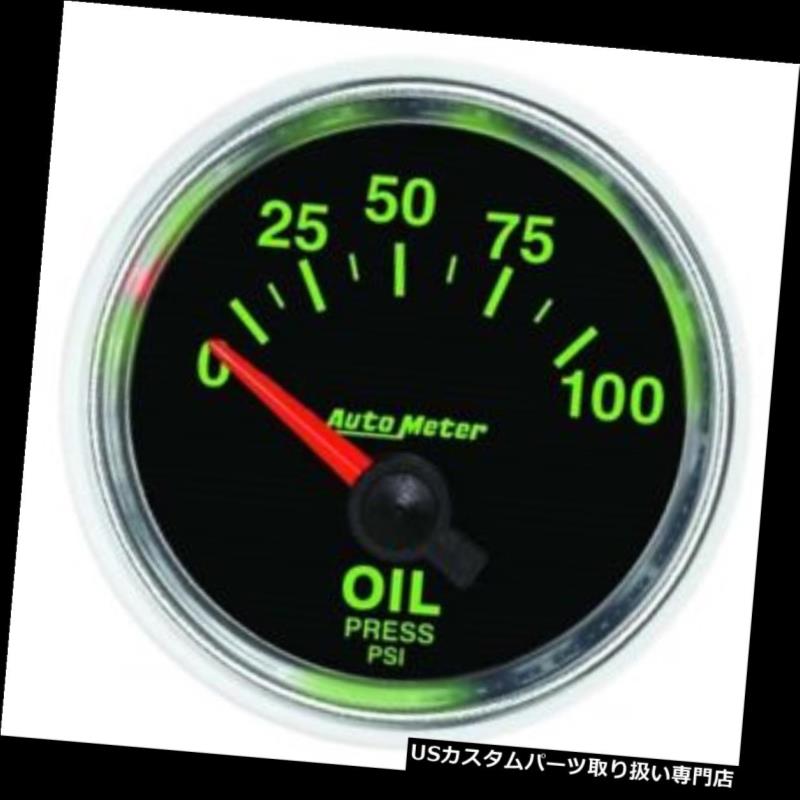 USタコメーター オートメーター3827 GS空芯油圧ゲージ、2-1 / 16インチ Auto Meter 3827 GS Air-Core Oil Pressure Gauge, 2-1/16 Inch