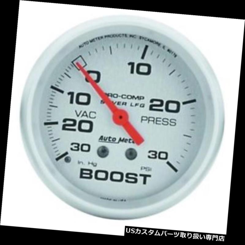 USタコメーター オートメーター4603ウルトラライトメカニカルブースト/真空計、2-5 / 8インチ Auto Meter 4603 Ultra-Lite Mechanical Boost/Vacuum Gauge, 2-5/8 Inch