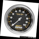 USタコメーター オートメーター4798カーボンファイバー空芯インダッシュタコメーターゲージ Auto Meter 4798 Carbon Fiber Air-...