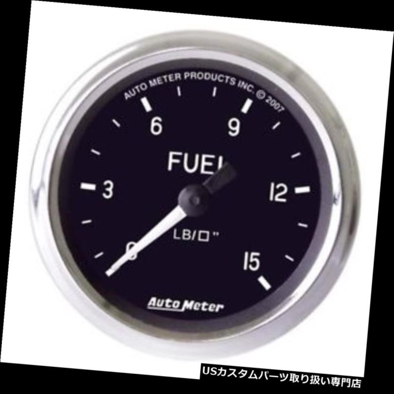 USタコメーター 自動メートル201010のコブラの機械燃料の圧力計、2-5 / 8インチ Auto Meter 201010 Cobra Mechanical Fuel Pressure Gauge, 2-5/8 Inch