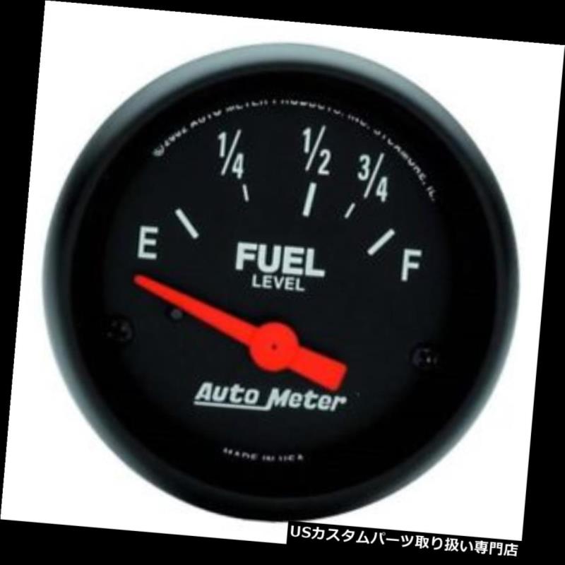 USタコメーター オートメーター2642 Zシリーズ空芯燃料レベルゲージ、2-1 / 16インチ Auto Meter 2642 Z-Series Air-Core Fuel Level Gauge, 2-1/16 Inch