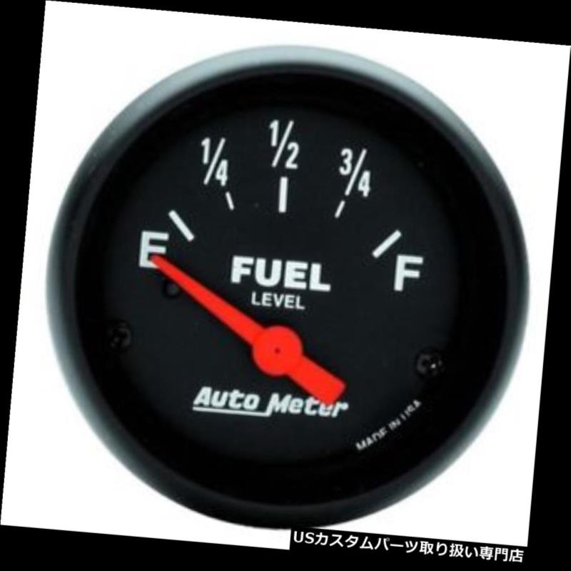 USタコメーター オートメーター2643 Zシリーズ空芯燃料レベルゲージ、2-1 / 16インチ Auto Meter 2643 Z-Series Air-Core Fuel Level Gauge, 2-1/16 Inch