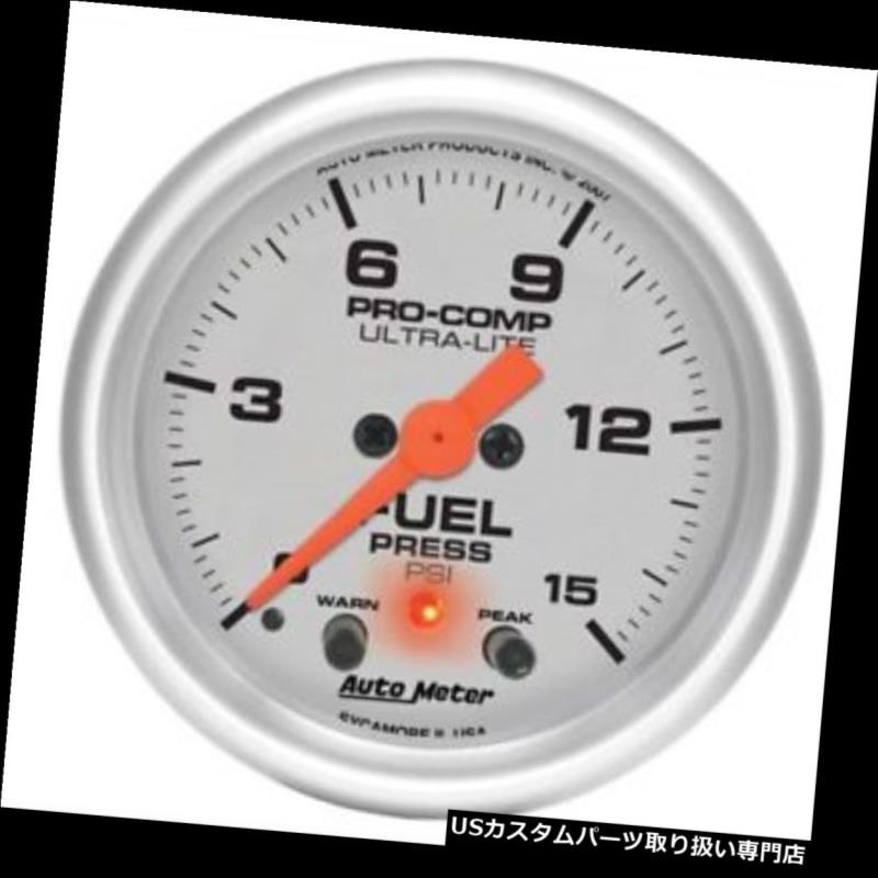 USタコメーター オートメーター4367ウルトラライトデジタルステッピングモーター燃料圧力計 Auto Meter 4367 Ultra-Lite Digital Stepper Motor Fuel Pressure Gauge