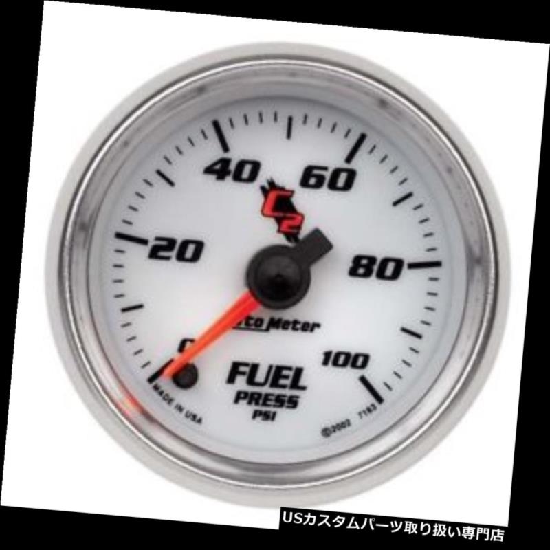 USタコメーター オートメーター7163 C2デジタルステッピングモーター燃料圧力計 Auto Meter 7163 C2 Digital Stepper Motor Fuel Pressure Gauge