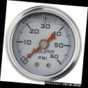 USタコメーター オートメーター2176オートゲージ機械式圧力計 1-1 / 2インチ 0-60 Auto Meter 2176 Auto Gage Mechanical Pressure Gauge, 1-1/2 Inch, 0-60