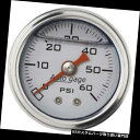 USタコメーター オートメーター2179オートゲージ機械式圧力計 1-1 / 2インチ 0-60 Auto Meter 2179 Auto Gage Mechanical Pressure Gauge, 1-1/2 Inch, 0-60