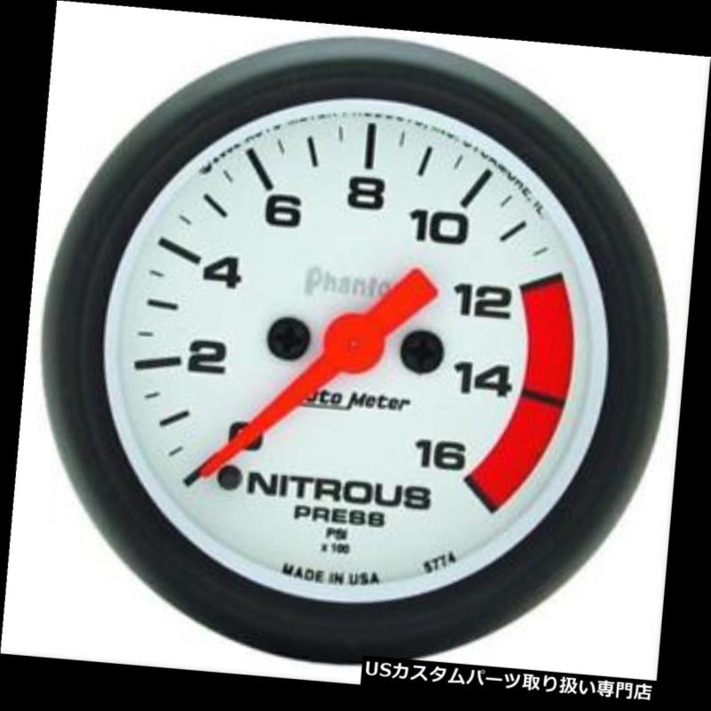 USタコメーター オートメーターファントムアナログゲージ5774 AutoMeter Phantom Analog Gauges 5774