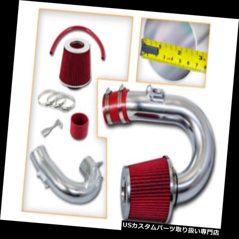 USエアインテーク インナーダクト BCP RED 00-05セリカGT 1.8Lショートラムエアインテークインダクションキット+フィルター BCP RED 00-05 Celica GT 1.8L Short Ram Air Intake Induction Kit + Filter
