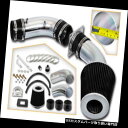 USエアインテーク インナーダクト BCPブラック88-95ピックアップ4ランナーT-100 3.0L V6コールドエアインテークインダクション+フィルター B...